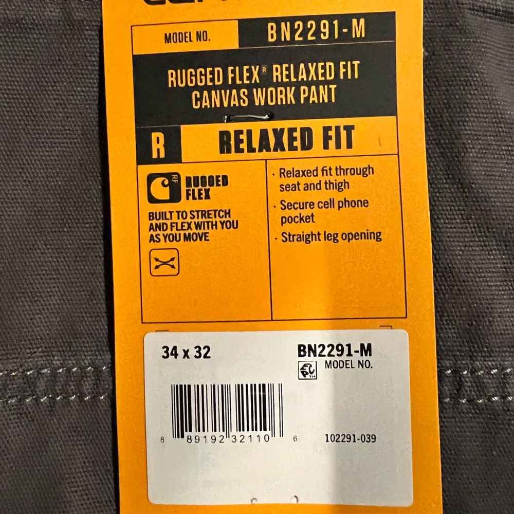 Carhartt Rugged Flex Relaxed Fit Work Pants
